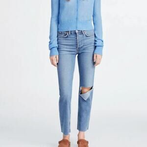 Re/Done High Rise '70s Stovepipe Jeans